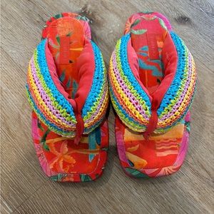 FARM RIO PUFFY FLAT SANDAL